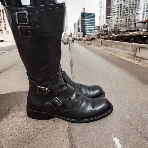 Barbara Bui biker boots size EU 40 US 9.5/10 - Picture 15 of 16